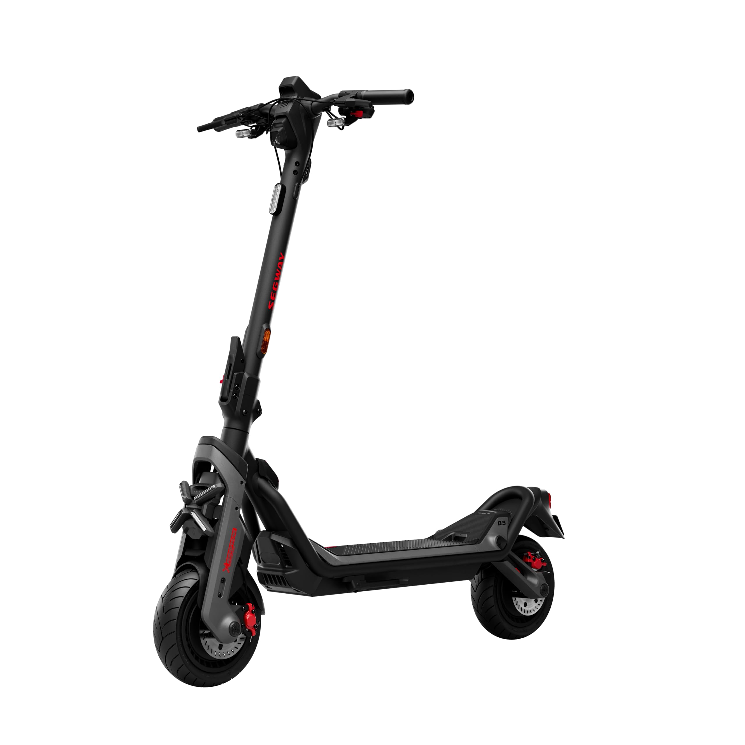 Segway ZT3 Pro D, E-Scooter mit Deutscher Straßenzulassung, 70 km Eco Modus Reichweite, 56km im Sport Modus, Vollfederung, 120 kg Tragkraft, - GT3 D