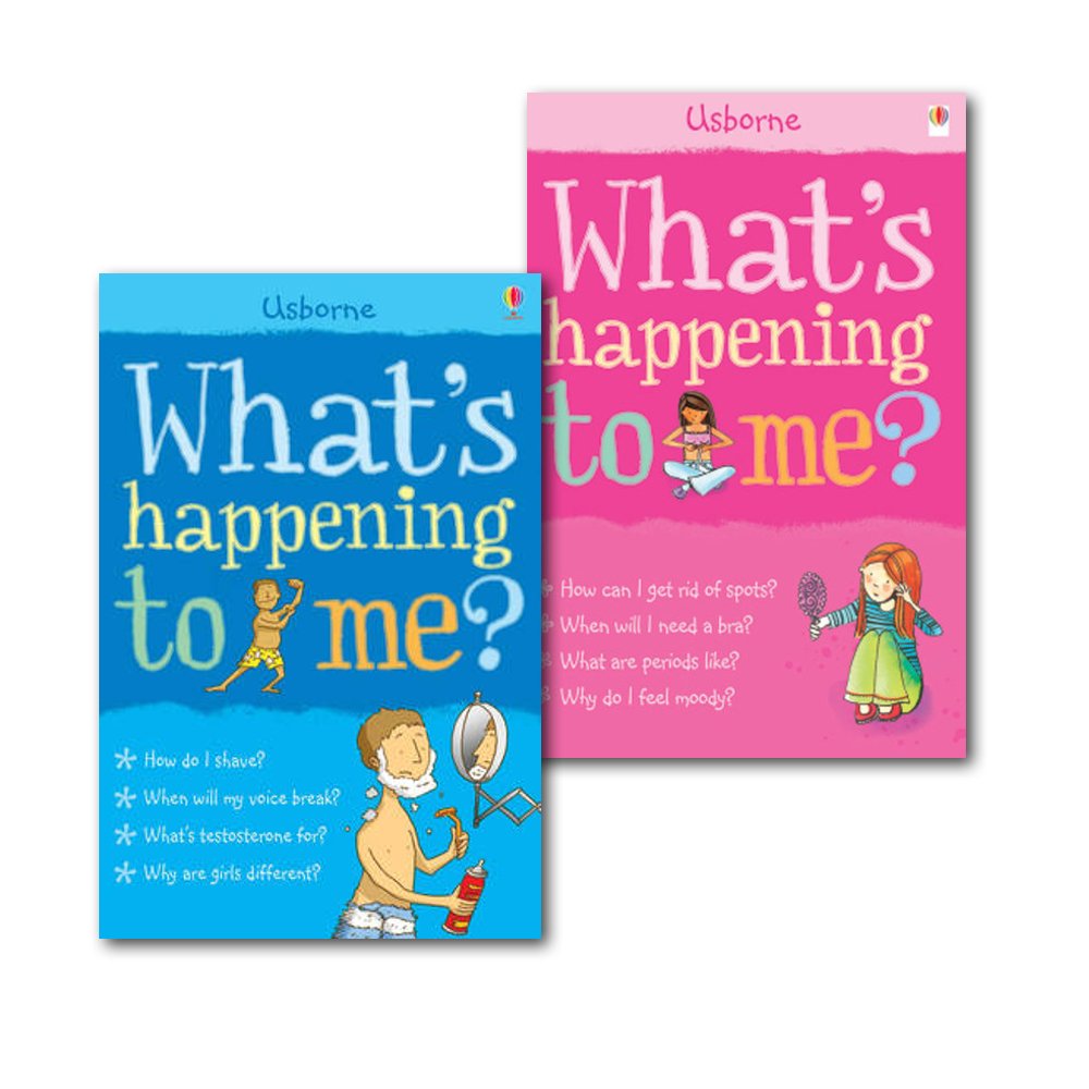 Collection of What's Happening to Me? (Facts of Life), (Girls Edition & Boy) Paperback