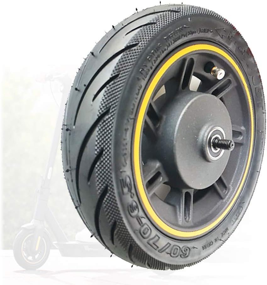 Zubehör für Räder von Elektrorollern, Kompatibel mit dem Vorderrad des Max G30-Scooters, Original-Vorderradbaugruppe, Anti-Rutsch-Reifen + Räder