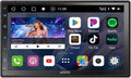 ATOTO S8G2B74PM 7インチ 2Dinディスプレイオーディオ - ワイヤレスCarPlay＆Android Auto、QLED画面、aptX