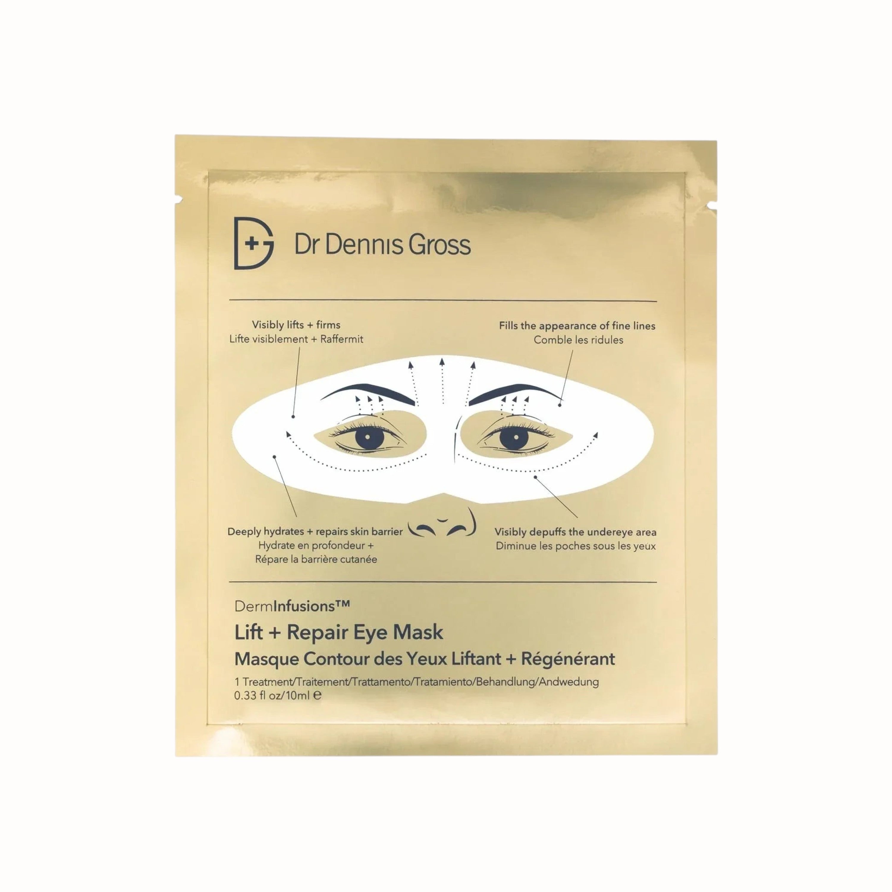 Dr. Dennis Gross DermInfusions Lift + Repair Eye Mask