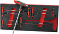 T-handle Torx Screwdriver Set with Soft Grip Handles, Tamperproof & Standard Bits, T10-T50 Sizes