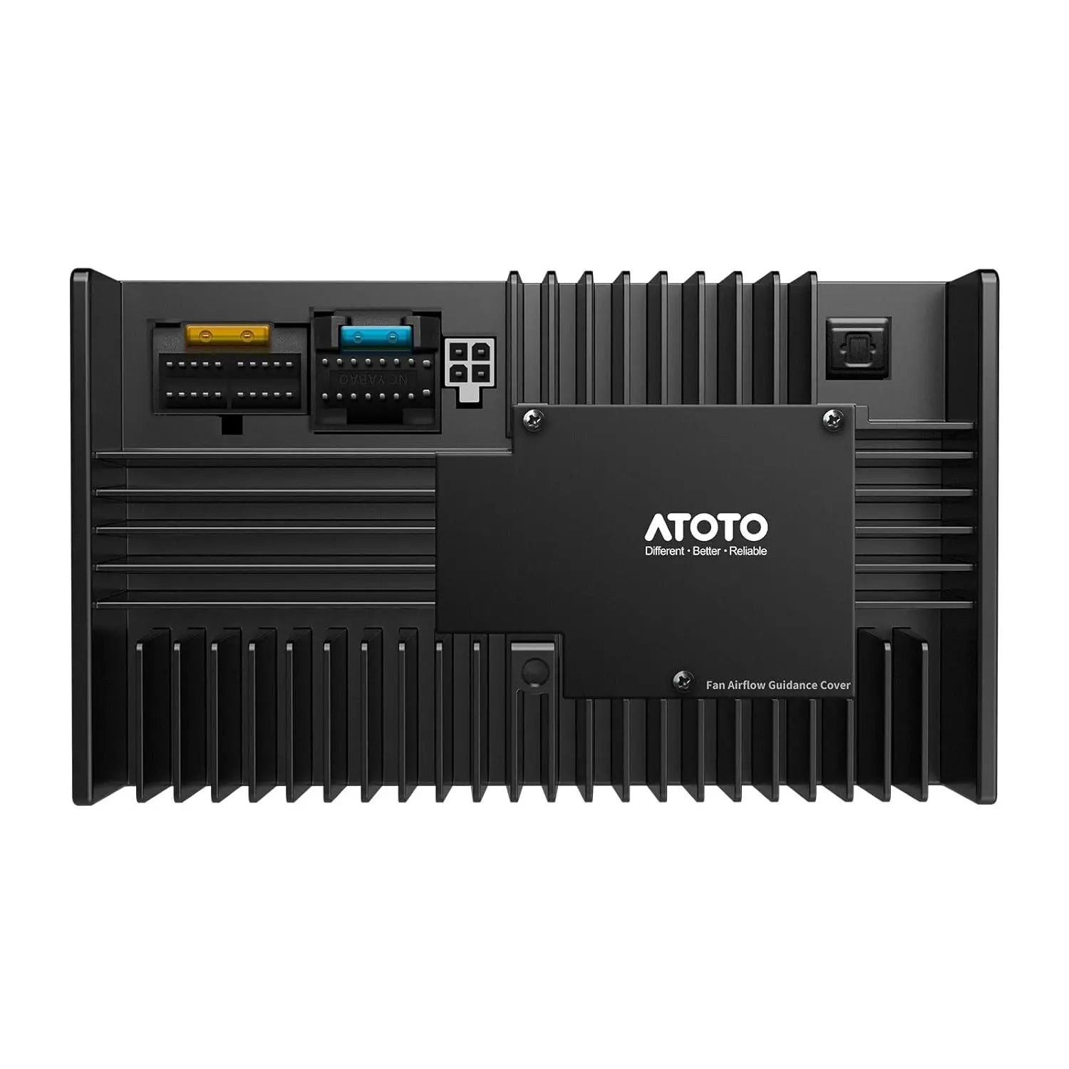 ATOTO CA-AEC02 Auto Verstärker 4x100W, Klasse A/B, 4-Kanal, mit Line-Out-Konverter, 4 Ohm, Premium Klangqualität, Ideal für Auto-Soundsysteme