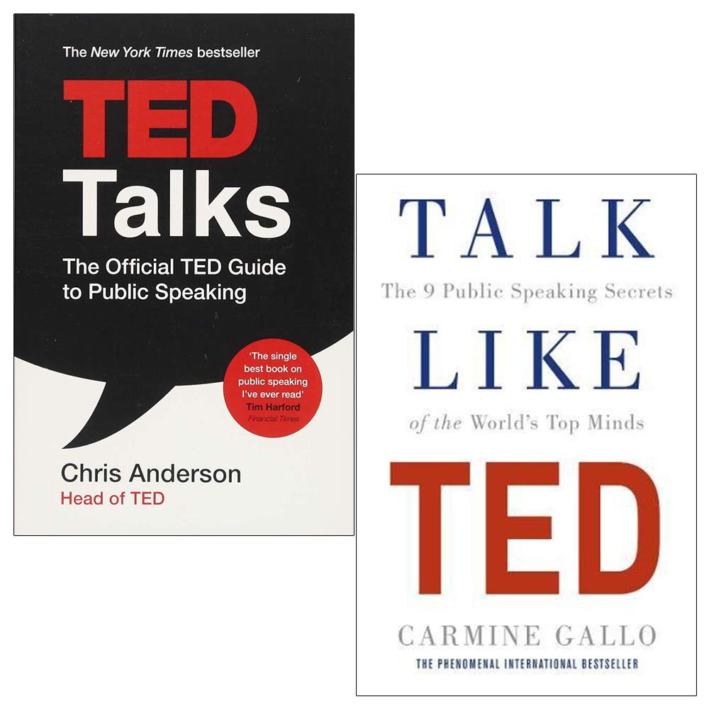 Ted Talks And Talk Like TED 2 Book Set