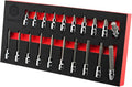 Britool Hex Bit Set, 48mmL & 95mmL Sockets, 20 Pieces, 3/8" Drive