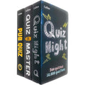 Collins Quiz Night, Collins Quiz Master, Collins Pub Quiz 3 Book Set