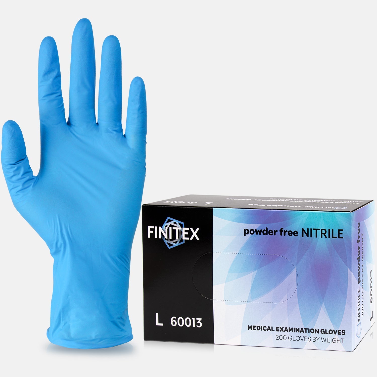 Target-FINITEX Blue Nitrile Gloves 3.2 Mil Exam Grade – 200, 600 & 2000pcs, Powder-Free - S (2.7-3.5 inch) / 3 Boxes of 600pcs