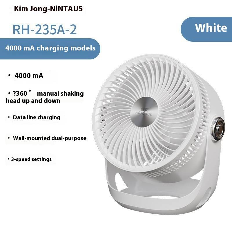 Energy-Saving Oscillating Fan With 360° Airflow & Voice Control - Floor Standing Air Circulator For Home & Office