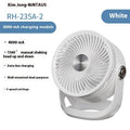 Energy-Saving Oscillating Fan With 360° Airflow & Voice Control - Floor Standing Air Circulator For Home & Office