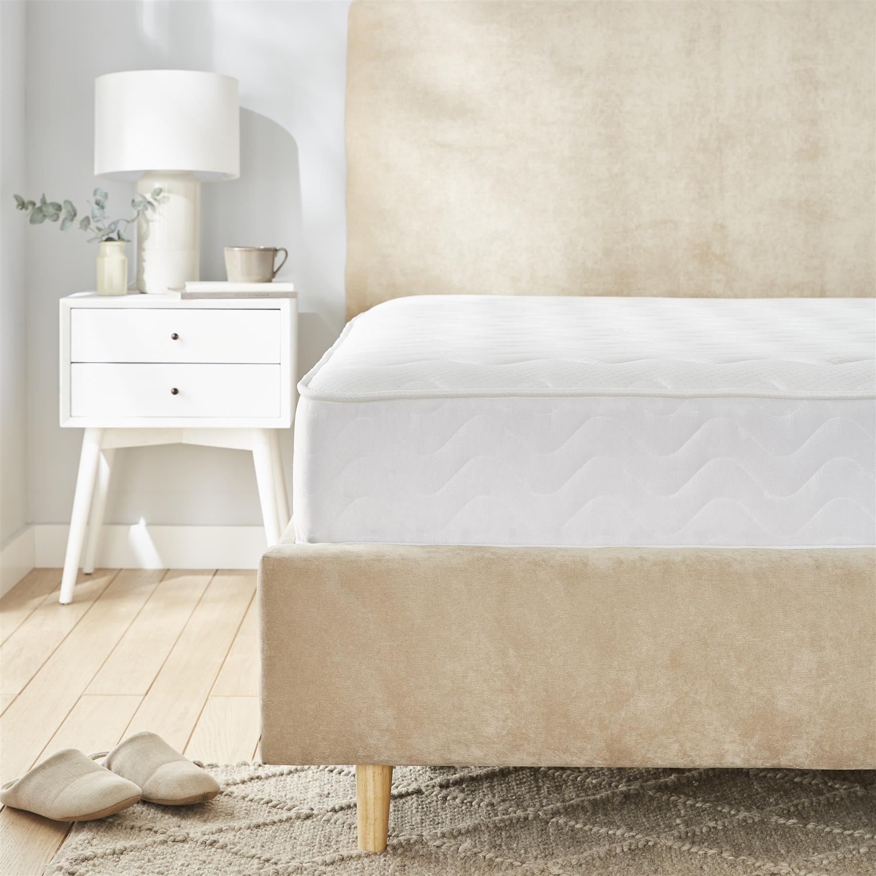 Starlight Beds Memory Foam & Open Coil Mattress - Cool Sleep Finish - 5ft King Mattress Size Mattress (150cm x 200cm)