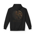 Aztec Tiger Hoodie - L / Black