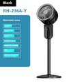Energy-Saving Oscillating Fan With 360° Airflow & Voice Control - Floor Standing Air Circulator For Home & Office