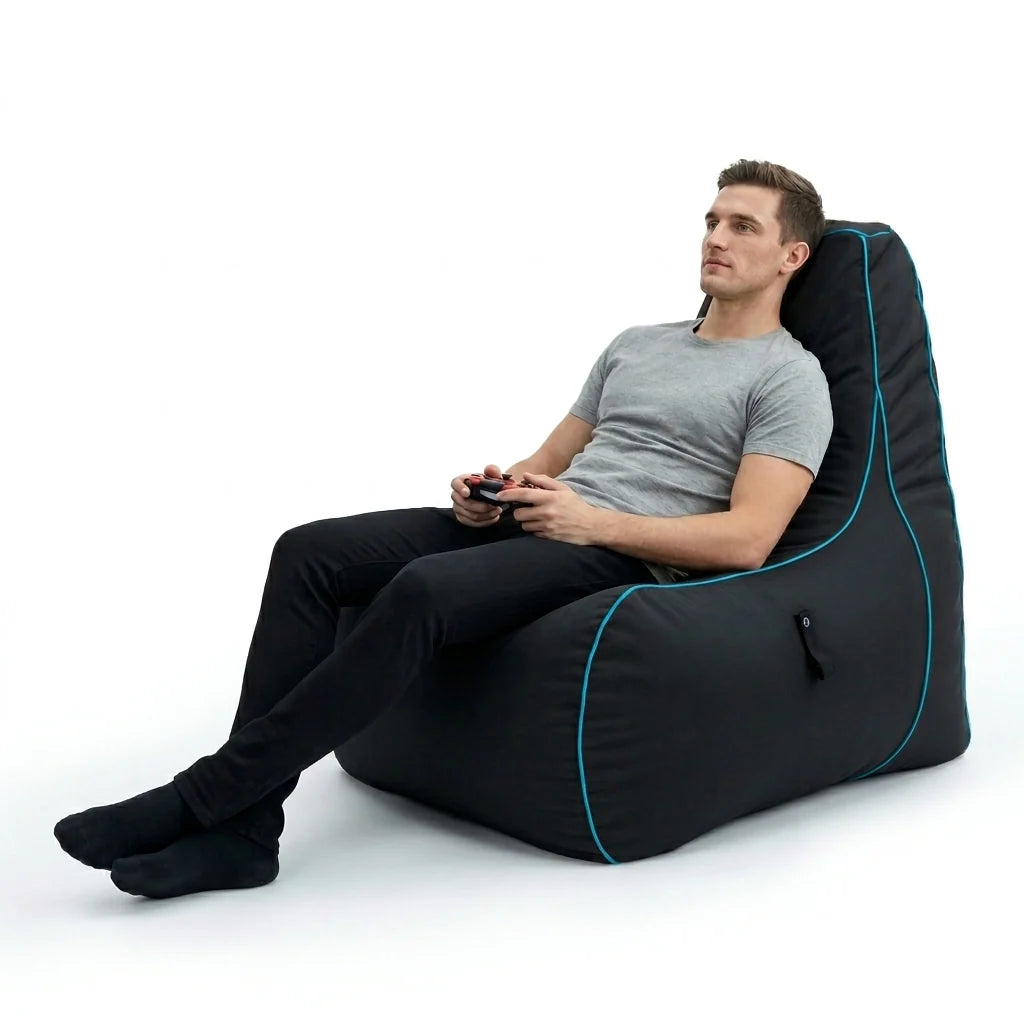 Game Over Gaming Bean Bag Chair for Adult Water Resistant Indoor Gamer Beanbag Chair - Lich Blade