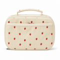 MamaRaya Personalized Kids Lunch Bag - Khaki Strawberry