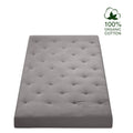 Classic Floor Mattress - Gray / FULL: 75"L x 54"W / Premium (6 IN)-removable cover
