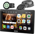 ATOTO GPS per Auto, Autoradio Portatile Android 7" QLED, CarPlay Wireless, Android Auto Wireless, Mirror Link, Doppio Bluetooth, WiFi, USB, Porta
