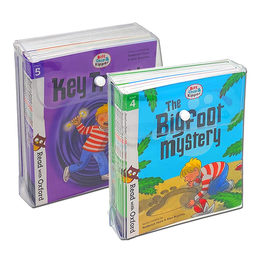 Biff, Chip and Kipper Stage 4 To 5 Read With Oxford 32 Phonics Books Collection For Ages 5 And Up