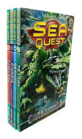 Sea Quest Series 3 Collection 4 Books Set by Adam Blade Tetrax, Nephro, Finaria, Chakrol