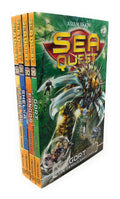 Sea Quest Series 8 Collection 4 Books Set by Adam Blade (Gort, Fangor, Shelka, Loosejaw)