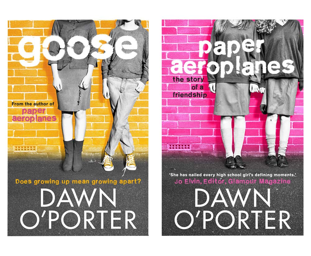 Paper Aeroplanes Series By Dawn O'Porter 2 Book Set Paperback Goose Edition Complete