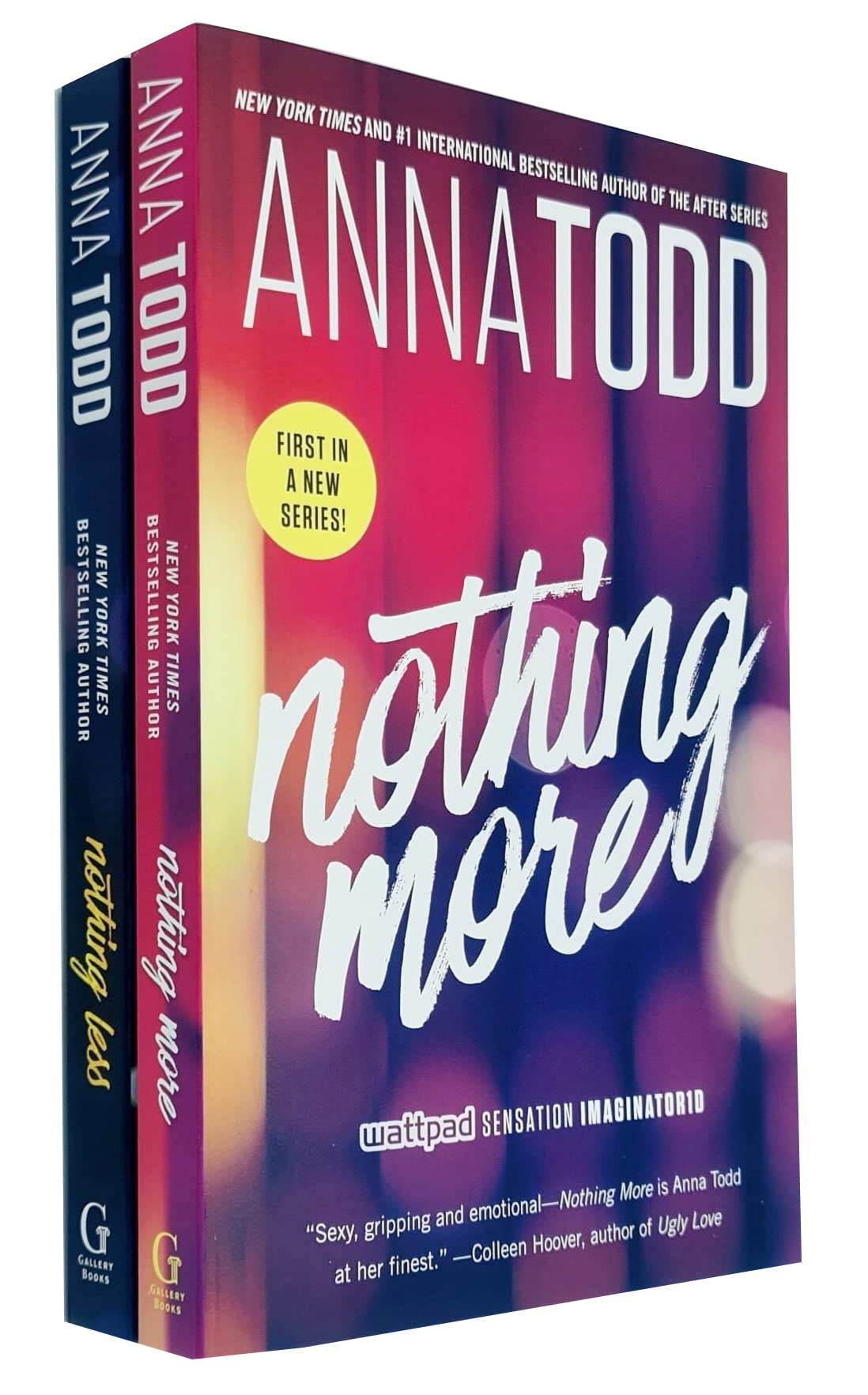Anna Todd 2 Books Collection Set (Nothing More, Nothing Less)