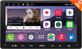 ATOTO A6G209PL 9" Double Din Car Stereo, QLED Display, 8-Core Android, 4G+64G, 4G LTE WiFi/BT/USB Tethering, Wireless CarPlay & Android Auto,