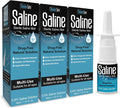 Shusher Care Saline Pump Spray - 3-Pack