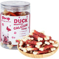 Duck Calcium Bone Dog Treats, Rawhide-Free Chews for Small Dogs, 12.5 oz
