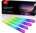 ATOTO 車用 160LED RGB テープライト - 音楽同期、APPコントロール、1600万色、足下照明