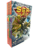 Sea Quest Series 7 Collection 4 Books Set by Adam Blade (Veloth, Glendor, Mirroc, Blistra)