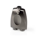 Nedis TosLink Adapter | TosLink Female | 2x TosLink Female | Splitter | Aluminium | Gun Metal Grey | 1 pcs | Box