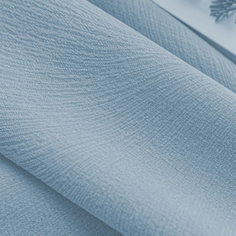 Quiet Blue｜Chenille curtain fabric sample｜150-14
