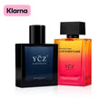 YCZ Midnight Marine & Love's Red Flame Eau De Parfum-Klarna - 3.38 oz / 100 ml
