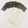 80 x A4 Luxury Christmas Glitter Patterned Card - 200GSM