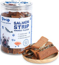 Salmon Strips Dog Treats, High-Protein Omega 3-6 Snacks for Dogs, 12.5 oz - Strips