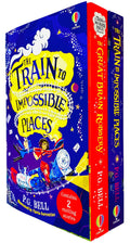 Train To Impossible Places Series 2 Books Collection Set by P. G. Bell Paperback NEW