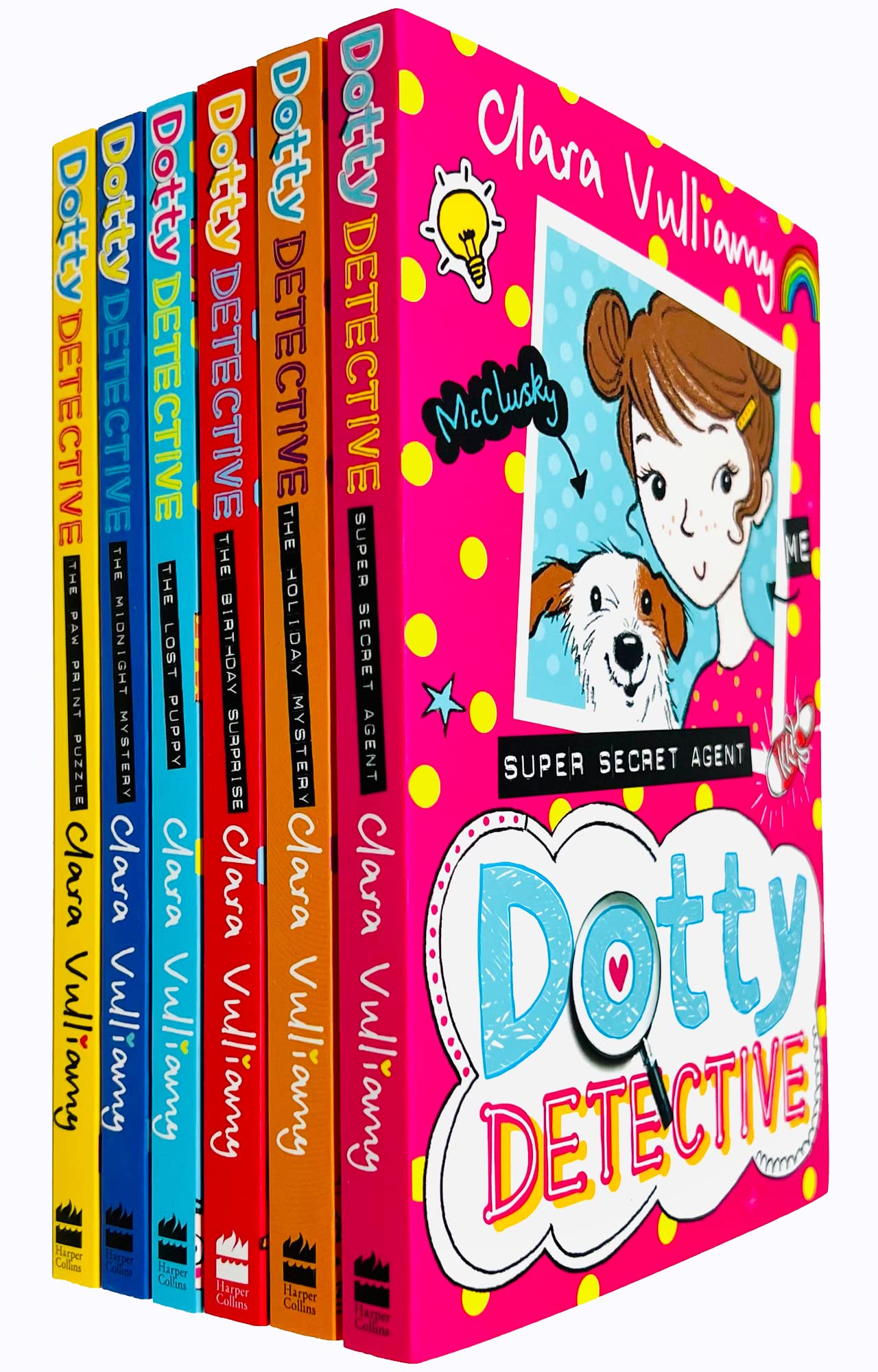 Dotty Detective Collection Clara Vulliamy 6 Book Collection For Young Readers Ages Seven And Up