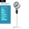 Energy-Saving Oscillating Fan With 360° Airflow & Voice Control - Floor Standing Air Circulator For Home & Office