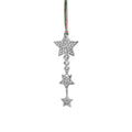 Star with Clear Stone Christmas Tree Decoration