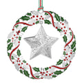 Wreath with Star Christmas Decoration