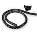 Nedis Cable Management | Spiral Sleeve | 1 pcs | Maximum cable thickness: 32 mm | PE | Black