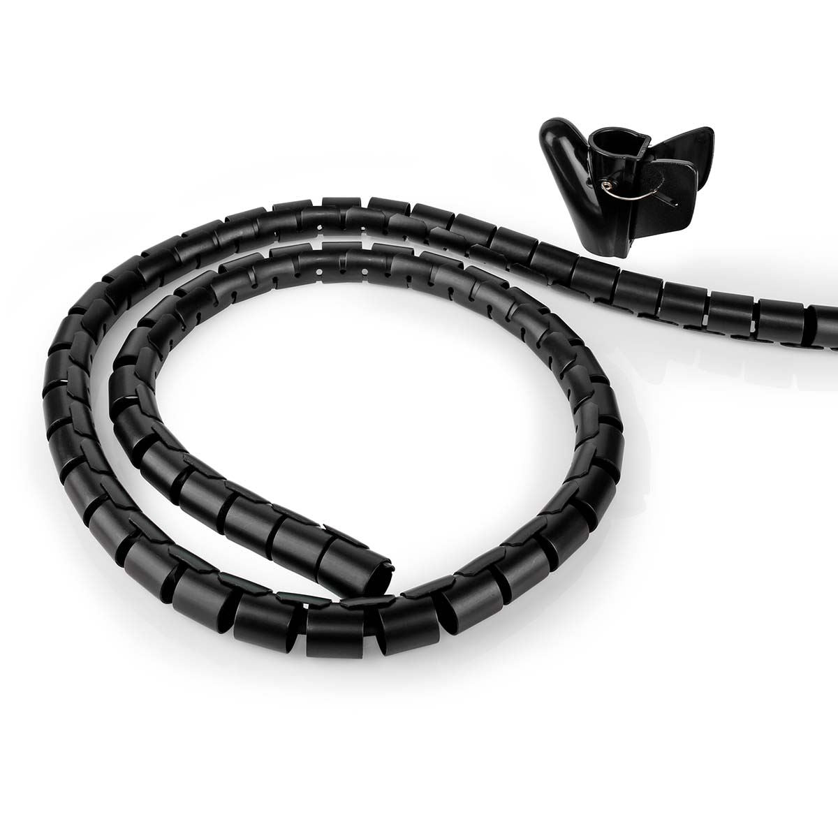 Nedis Cable Management | Spiral Sleeve | 1 pcs | Maximum cable thickness: 32 mm | PE | Black