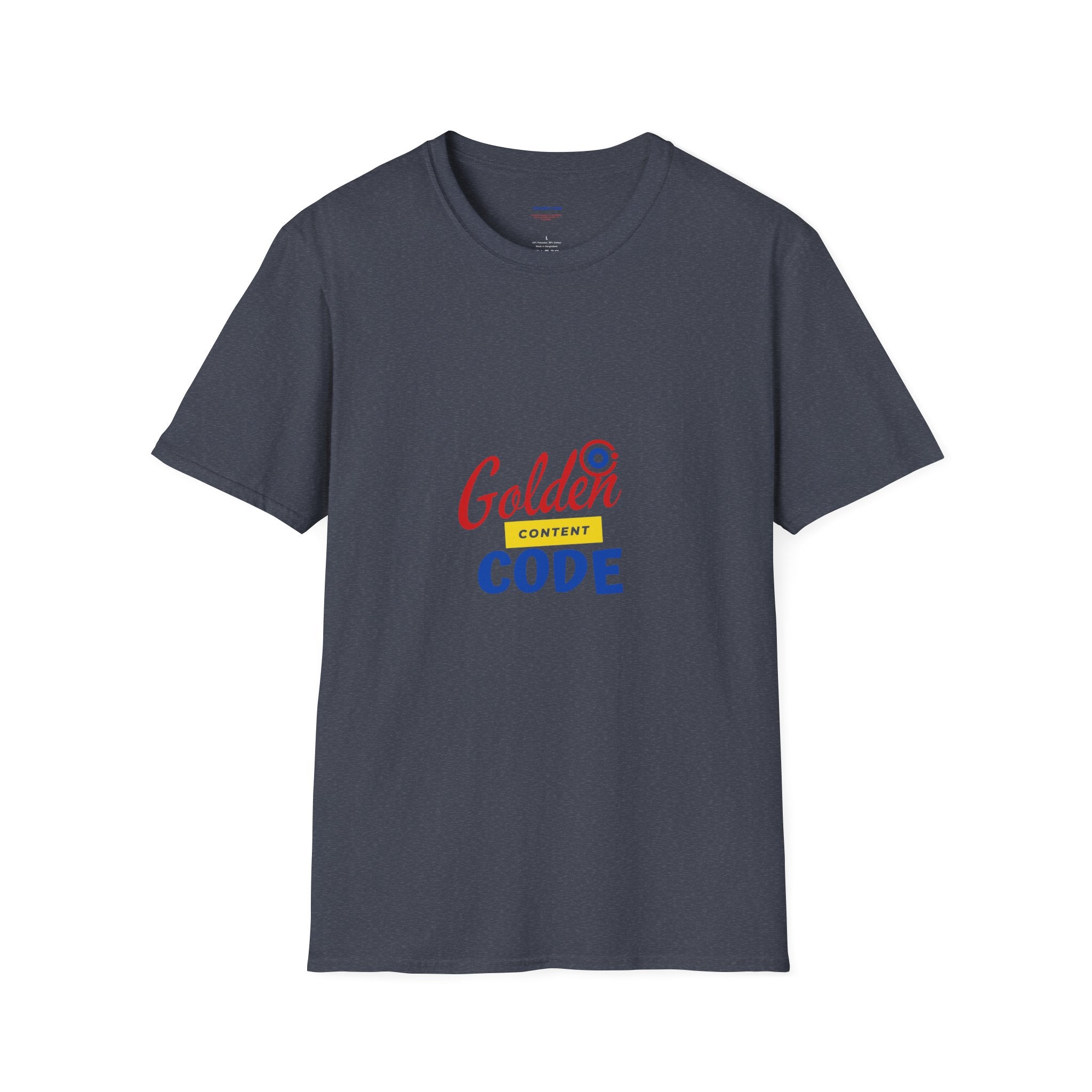 Cambodian Content Creation Evolution Unisex T-Shirt - S / Heather Navy