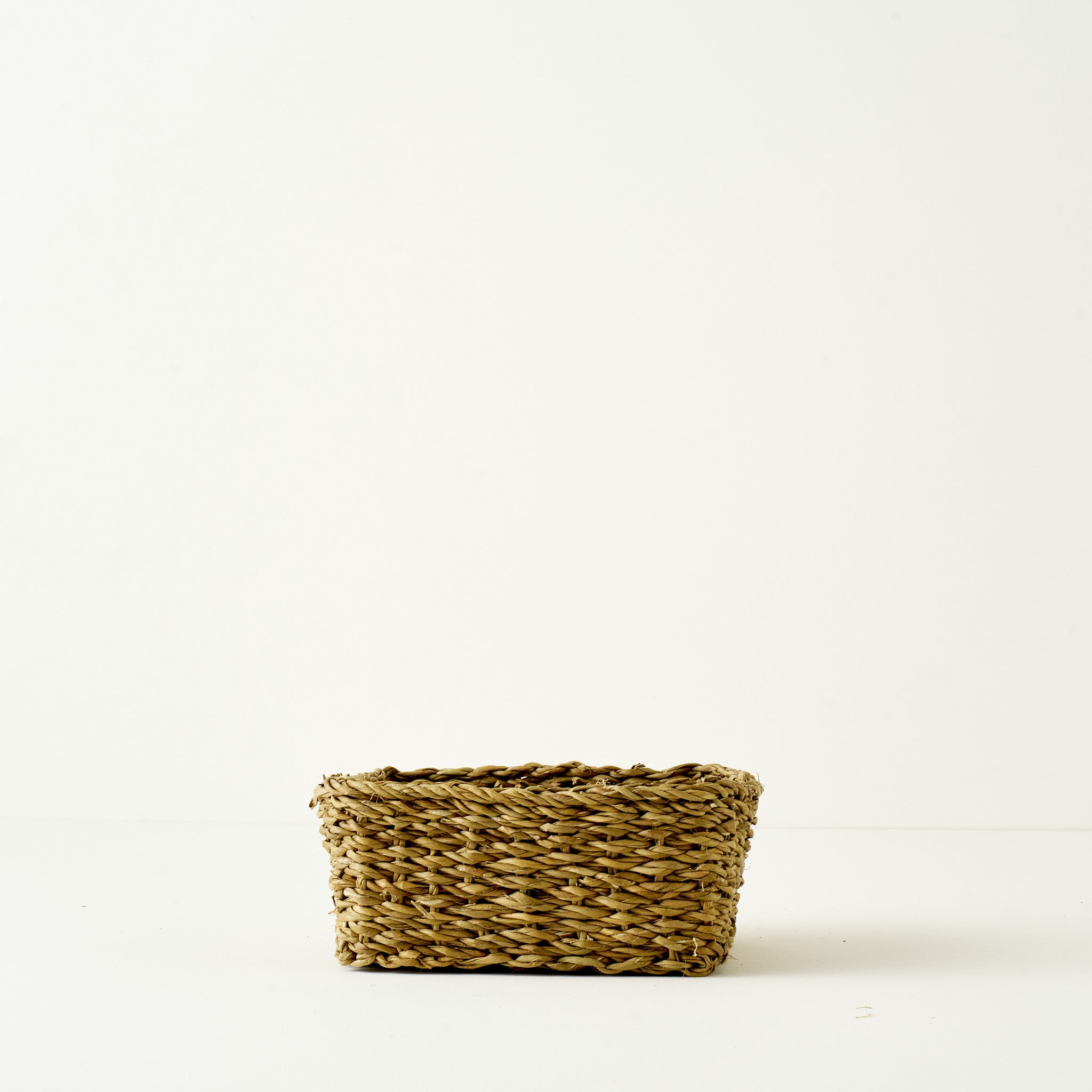 Kiara Natural Wicker Woven Square Basket