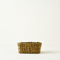Kiara Natural Wicker Woven Square Basket