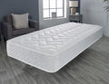 Open Coil Memory Foam Comfort Quilted Mattress - 3ft Single Mattress (90cm x 190cm)