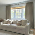 Florence Linen Blend Drapes Pleated - Summer Tan-898-14