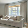 Florence Linen Blend Drapes Pleated - Light Grey-898-15