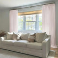 Florence Linen Blend Drapes Pleated - Light Pink-898-19