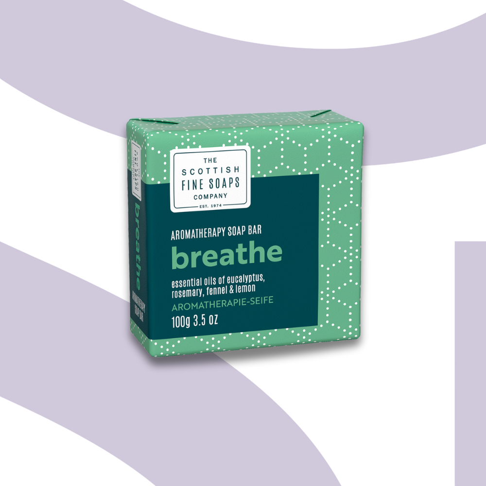 Aromatherapy Soap Bars - Breathe - 100g